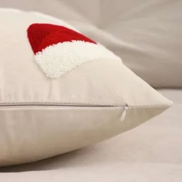 LUOYEHK Christmas Pillow Covers - Festive Throw Pillow Set