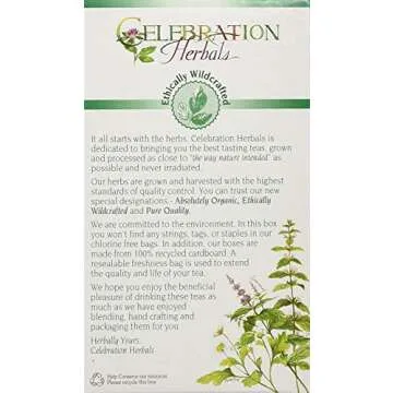 Celebration Herbals Cats Claw Inner Bark - 48 Herbal Tea Bags