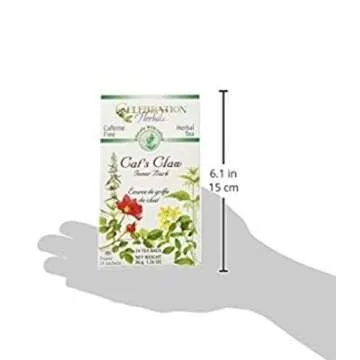 Premium Cats Claw Herbal Tea - 48 Bags, Caffeine Free