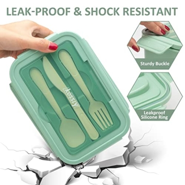Versatile 1100ML Leakproof Bento Box with Utensils