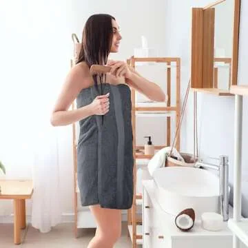 Utopia Towels 6 Pack- Bath Towel Set, 100% Ring Spun Cotton (24 x 48 Inches) Medium Lightweight and Highly Absorbent Quick Drying, Premium Towels for Hotel, Spa and Bathroom (Grey)