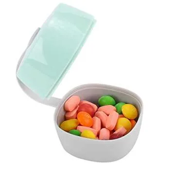 Accmor Pacifier Case, Pacifier Holder, Baby Pacifier Box for Travel, BPA Free, Green, 2 Pack