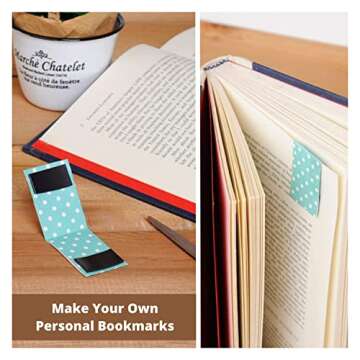 Craftopia Self Adhesive Magnet Strip Cuttable Roll |1" x 12 ' Sticky Back Magnetic Strip Roll | Strong Flexible Easy to Cut Peel and Stick Magnetic, 50 mil Thick for Crafts Gifts Office Home