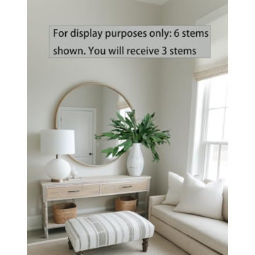 ANNIE&PANDA 3 Pack Faux Artificial Eucalyptus Stems with Faux Seeds 31'' Tall Fake Plants Leaves Olive Tree Branches Faux Greenery Stems for Bridal Wedding Bouquet Vase Table Centerpiece Decor