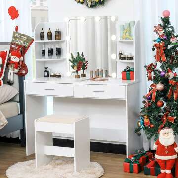 Elegant Large Vanity Set for Christmas Gift