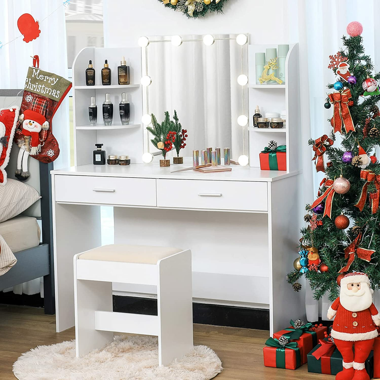 Elegant Large Vanity Set for Christmas Gift