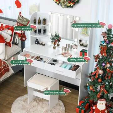 Elegant Large Vanity Set for Christmas Gift