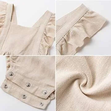 Adorable Baby Girls Handmade Romper for Spring