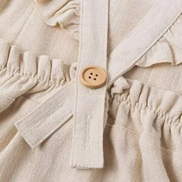 Adorable Baby Girls Handmade Romper for Spring