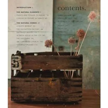 Inspired Nature Home Decor Book for Eclectic Designers