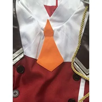 BoerMee Zero Two School Uniform Cosplay Costume - XS Red