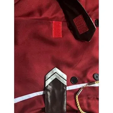BoerMee Zero Two School Uniform Cosplay Costume - XS Red
