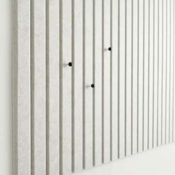 VIVELDA Large Cork Boards - Modern Felt Bulletin Boards