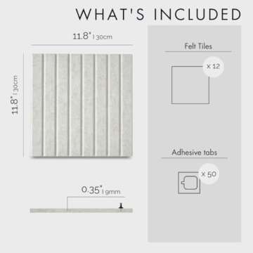 VIVELDA Large Cork Boards - Modern Felt Bulletin Boards