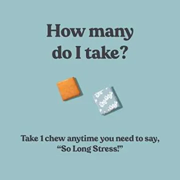 Chewsy So Long Stress Chews - Stay Calm & Focused