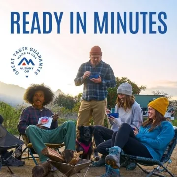 Mountain House Granola with Milk & Blueberries for Camping