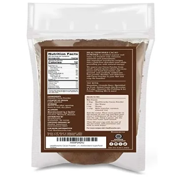 Healthworks Cacao Powder Organic Chocolate Superfood 48oz