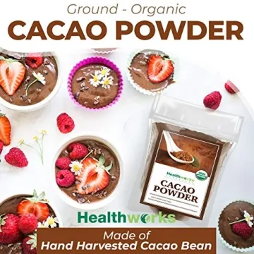 Healthworks Cacao Powder Organic Chocolate Superfood 48oz