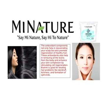 Organic Brahmi Powder for Hair Growth Memory Boost 8 OZ