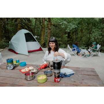 MSR Alpine Stainless Steel Nesting Camping Bowl,Silver