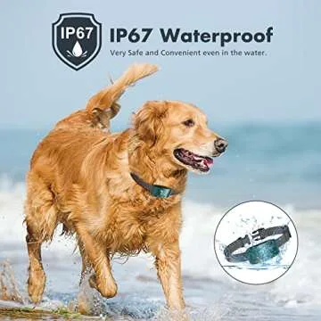 Humane NBJU Bark Collar for Dogs - Adjustable Training Device