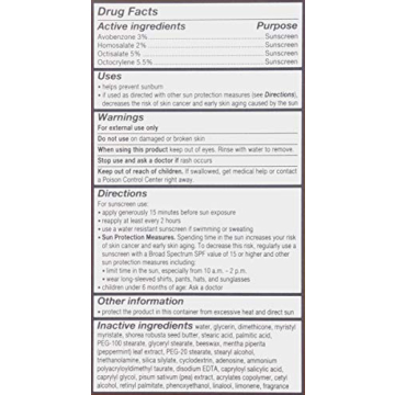 Anti-Aging Face Moisturizer with SPF 15 for Men