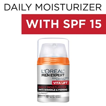 Anti-Aging Face Moisturizer with SPF 15 for Men