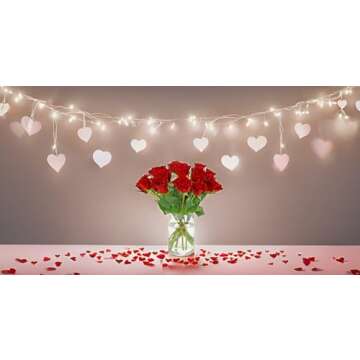 Benchmark Bouquets 12 Stem Premium Red Roses, Glass Vase Included, Gift Fresh Flowers for Birthday, Anniversary, Get Well, Sympathy, Congratulations, Thank You, Just Because