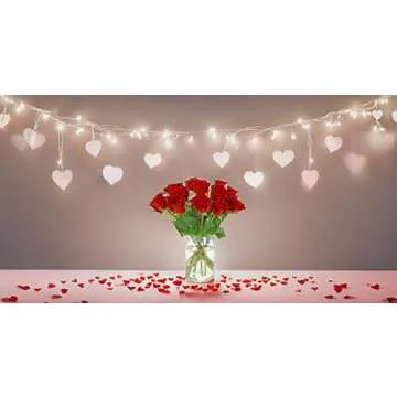 Benchmark Bouquets 12 Stem Premium Red Roses, Glass Vase Included, Gift Fresh Flowers for Birthday, Anniversary, Get Well, Sympathy, Congratulations, Thank You, Just Because