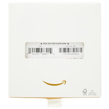 Amazon Gift Card in Heart Shaped Box