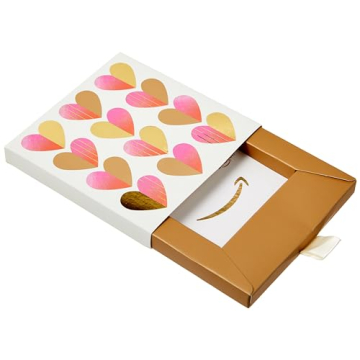 Amazon Gift Card in Heart Shaped Box