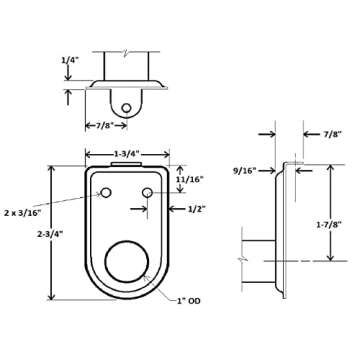 48 Inch to 72 Inch Adjustable Closet Rod for Hanging Clothes, White, Heavy Duty Steel, Center Support Bracket Included – Design House, 205831