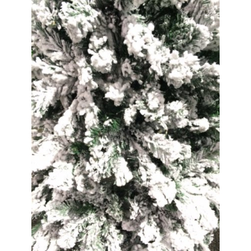Perfect Holiday 4-Foot Flocked Snow Christmas Tree