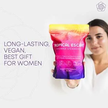 Aromatherapy Shower Steamers 15-Pack - Fruity Scents Delight