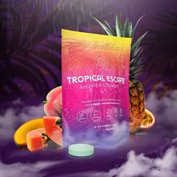 Aromatherapy Shower Steamers 15-Pack - Fruity Scents Delight