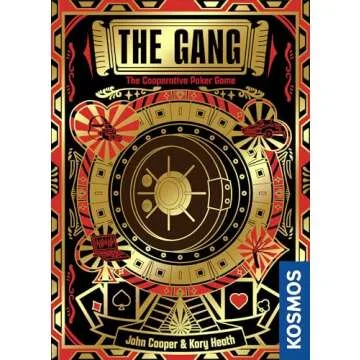 The Gang | Grown-Up Toy of The Year Finalist | Co-Operative Poker | Family Game | Game Night | Strategy Game | Ages 10+