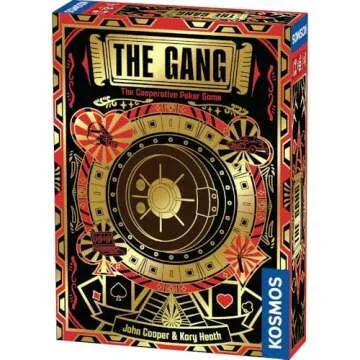 The Gang | Grown-Up Toy of The Year Finalist | Co-Operative Poker | Family Game | Game Night | Strategy Game | Ages 10+