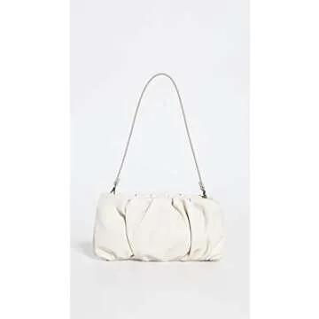 STAUD Women's Bean Bag, Cream, Off White, One Size