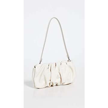 STAUD Women's Bean Bag, Cream, Off White, One Size