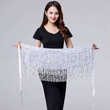 Belly Dance Skirt Wrap for Festivals & Parties