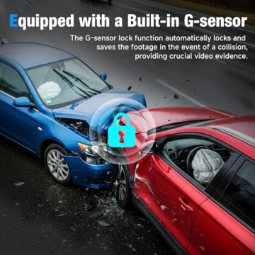 3 Channel 4K Dash Cam with WiFi & APP Control for Safety