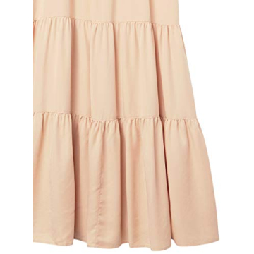 The Drop Brit Tiered Ankle Maxi Dress for Women