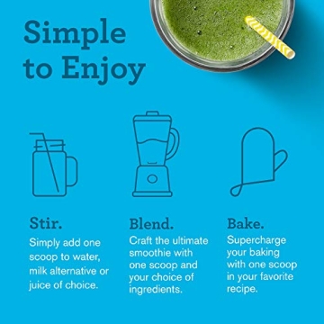 Amazing Grass GLOW Vegan Collagen with Biotin and Protein Powder