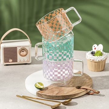 Classic Glass Coffee Cups - Elegant and Versatile Drinkware