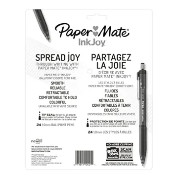 Paper Mate InkJoy 300RT Pens 10 Colors 24 Pack