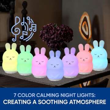 Mindfulness 'Breathing Owl' | 4-7-8 Guided Visual Meditation Breathing | 3 in 1 Device with Night Light & Noise Machine for ADHD Anxiety Stress Relief Sleep - Gift for Kids Adult Women Men