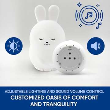 Mindfulness 'Breathing Owl' | 4-7-8 Guided Visual Meditation Breathing | 3 in 1 Device with Night Light & Noise Machine for ADHD Anxiety Stress Relief Sleep - Gift for Kids Adult Women Men