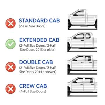 Window Visors Rain Guards for 1999-2006 Chevy Silverado