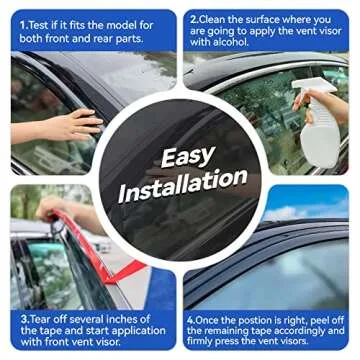 Window Visors Rain Guards for 1999-2006 Chevy Silverado