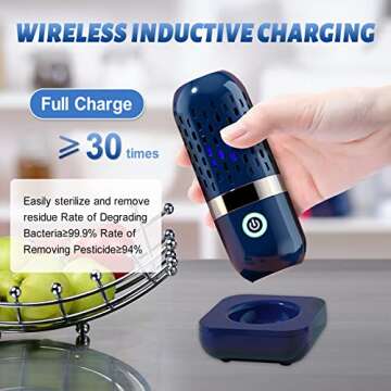 Portable Fruit and Vegetable Cleaner for Safe Food Purification